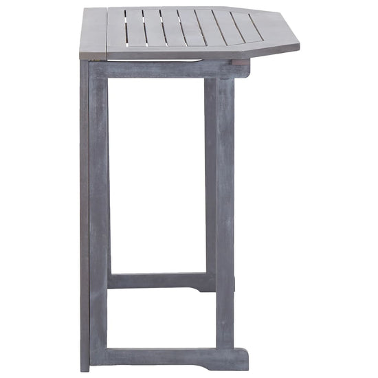 Balkontafel inklapbaar 90x50x74 cm massief acaciahout MeubelReus