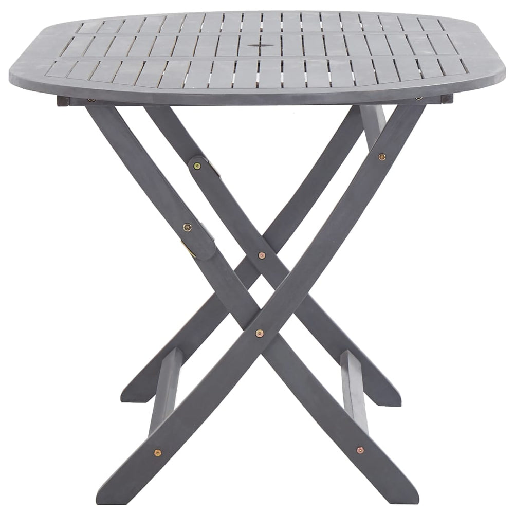 Tuintafel inklapbaar 160x85x75 cm massief acaciahout MeubelReus