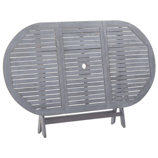 Tuintafel inklapbaar 160x85x75 cm massief acaciahout MeubelReus