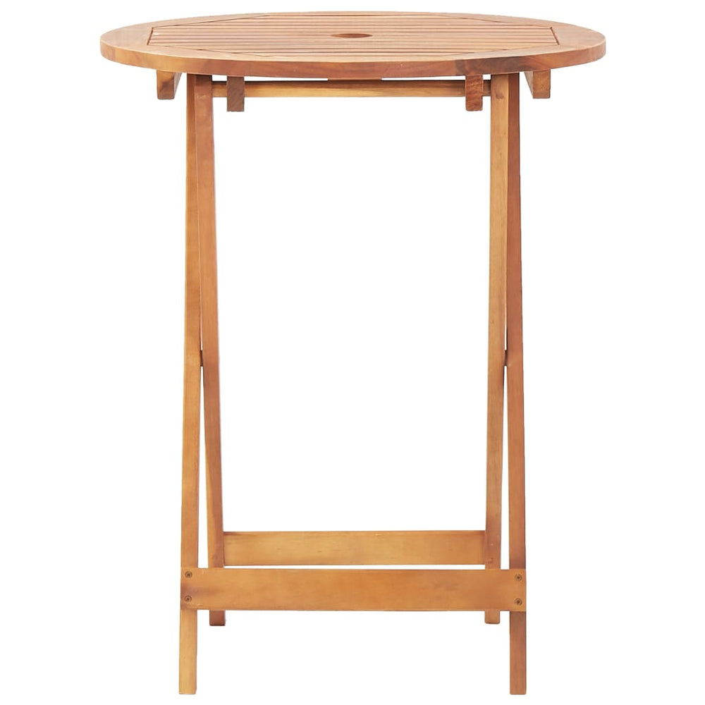Tuintafel inklapbaar 60x75 cm massief acaciahout MeubelReus