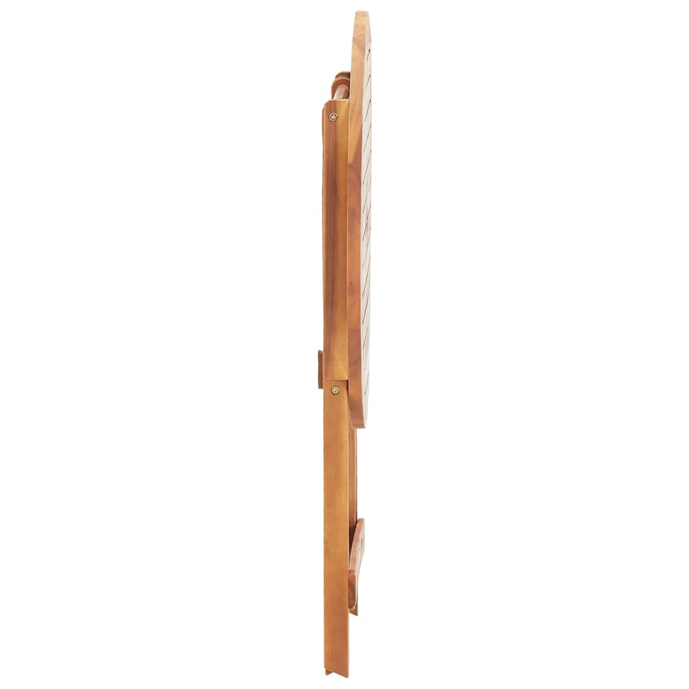 Tuintafel inklapbaar 60x75 cm massief acaciahout MeubelReus