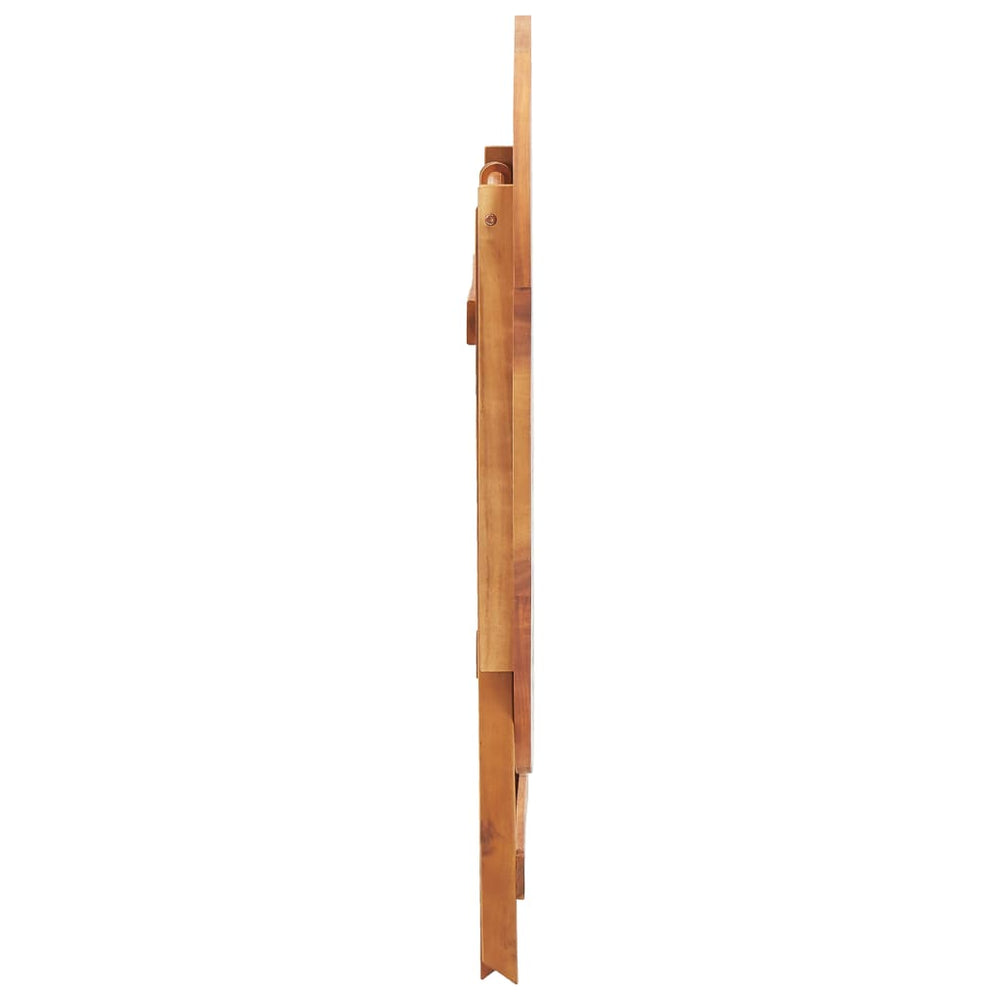 Tuintafel inklapbaar 90x75 cm massief acaciahout MeubelReus