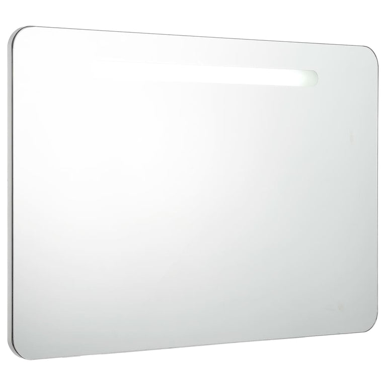 Badkamerkast met spiegel LED 80x9,5x55 cm MeubelReus
