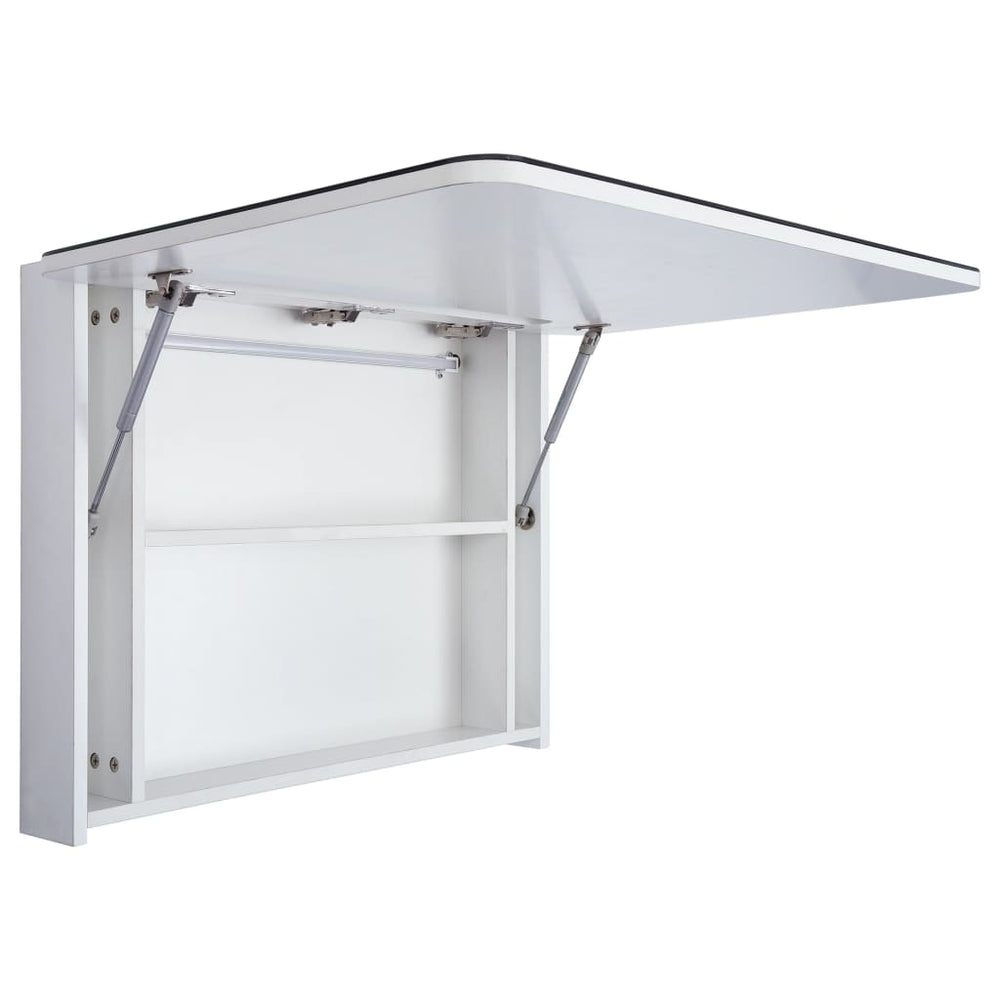 Badkamerkast met spiegel LED 80x9,5x55 cm MeubelReus