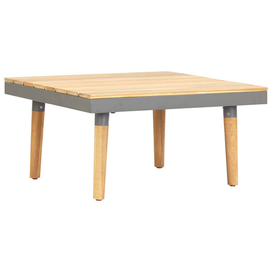 Tuintafel 60x60x31,5 cm massief acaciahout MeubelReus
