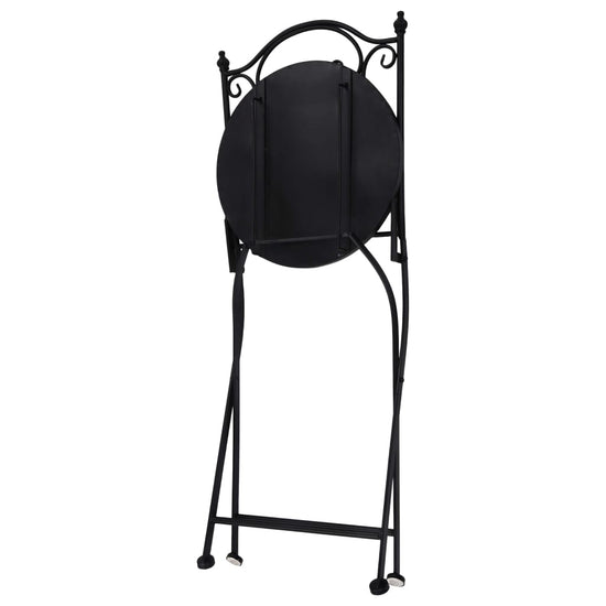 Bistrostoelen mozaïek 2 st keramiek bruin MeubelReus