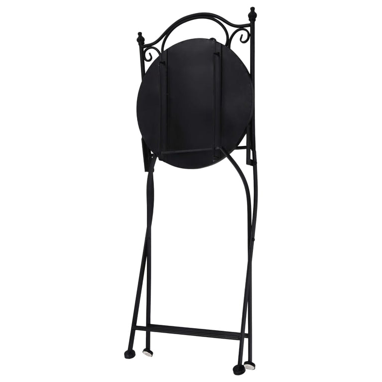 Bistrostoelen mozaïek 2 st keramiek bruin MeubelReus