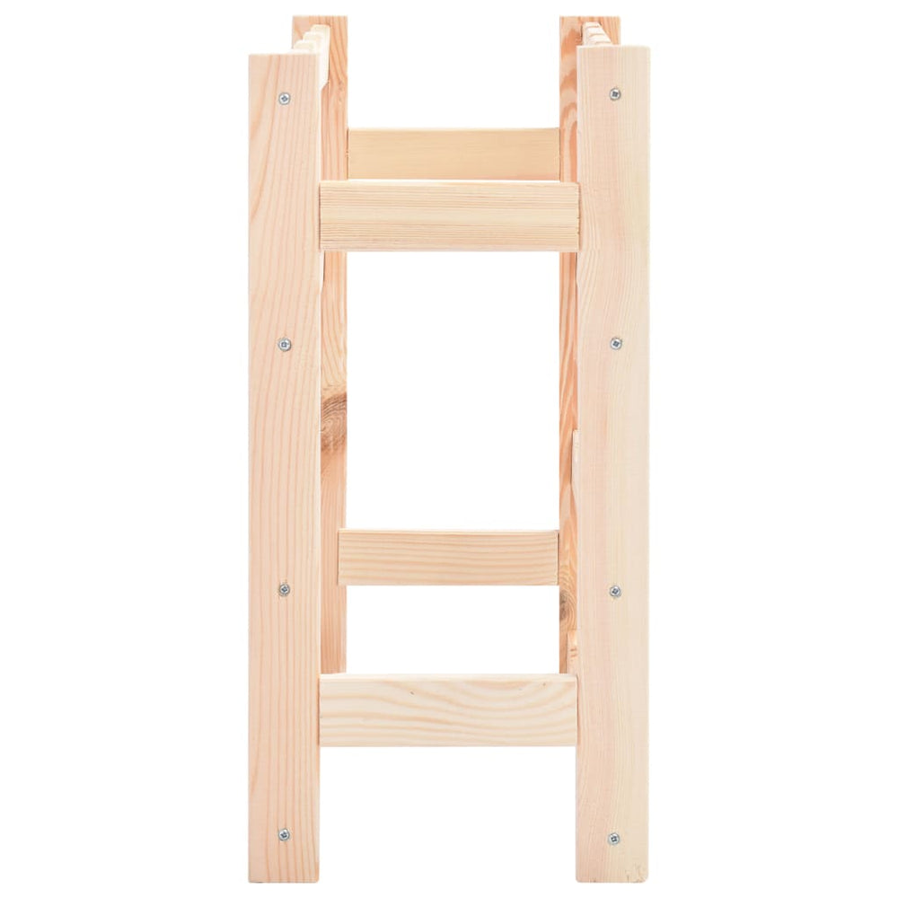 Wijnrek voor 16 flessen grenenhout MeubelReus