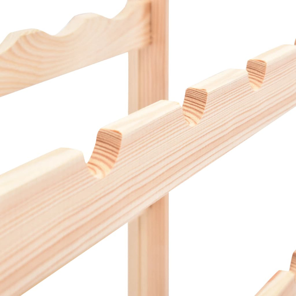 Wijnrek voor 20 flessen grenenhout MeubelReus