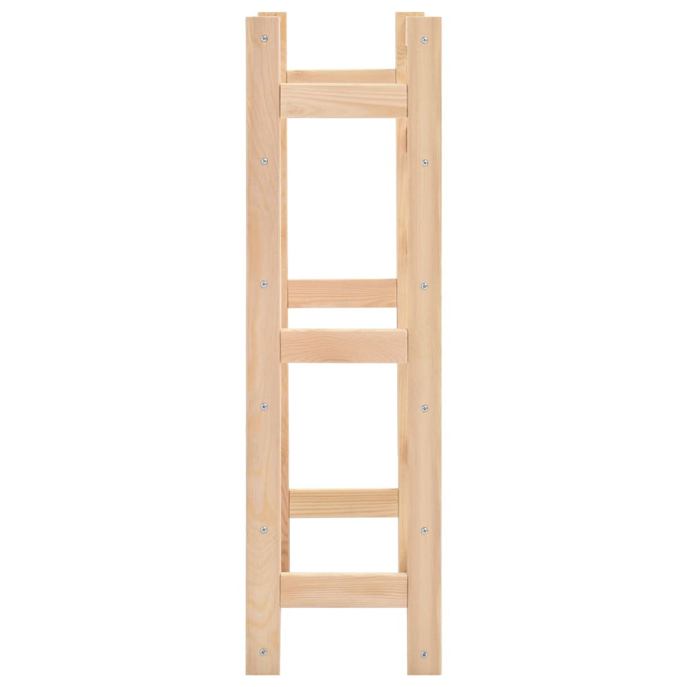 Wijnrek voor 30 flessen grenenhout MeubelReus