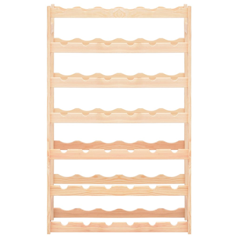 Wijnrek voor 42 flessen grenenhout MeubelReus