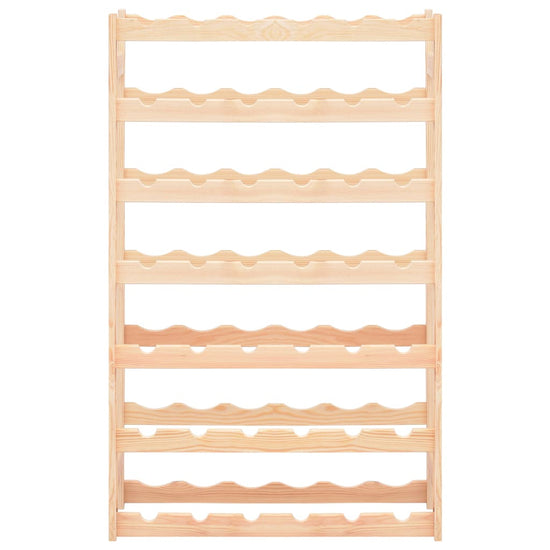 Wijnrek voor 42 flessen grenenhout MeubelReus