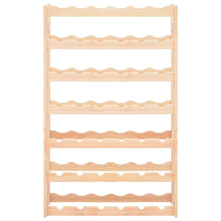 Wijnrek voor 42 flessen grenenhout MeubelReus