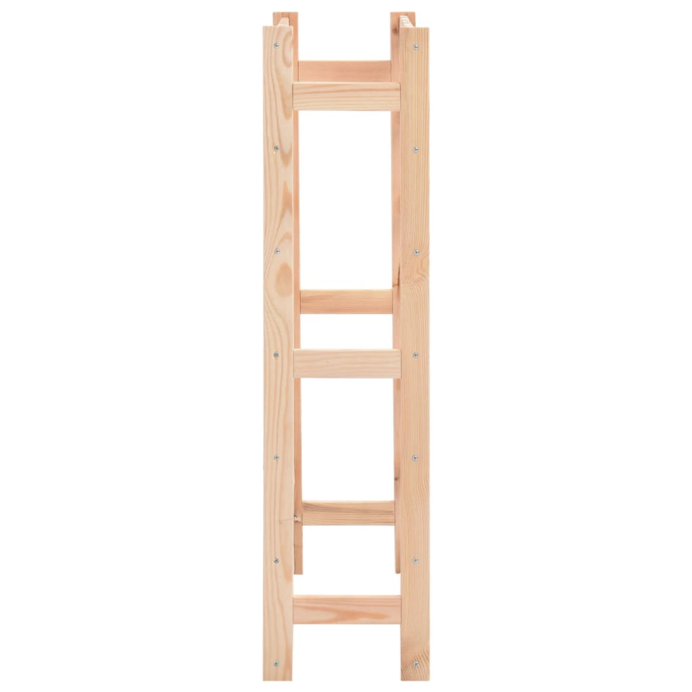 Wijnrek voor 42 flessen grenenhout MeubelReus