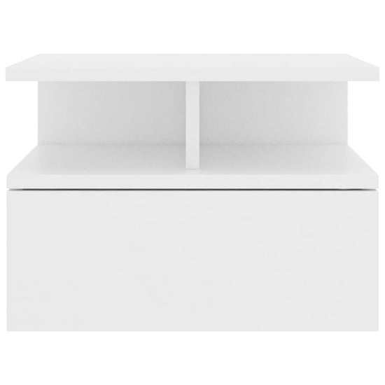 Nachtkastjes 2 st 40x31x27 cm bewerkt hout wit MeubelReus