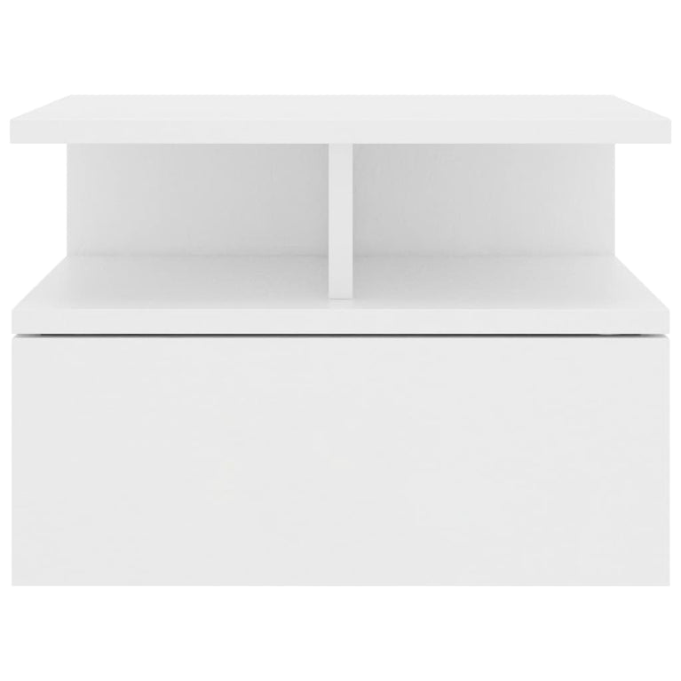 Nachtkastjes 2 st 40x31x27 cm bewerkt hout wit MeubelReus