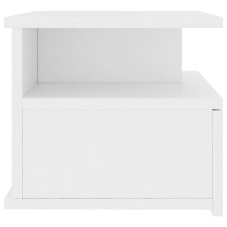 Nachtkastjes 2 st 40x31x27 cm bewerkt hout wit MeubelReus