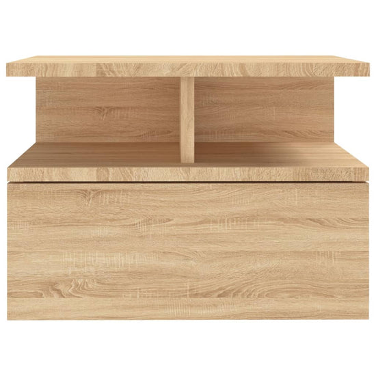 Nachtkastjes 2 st 40x31x27 cm bewerkt hout sonoma eikenkleurig MeubelReus