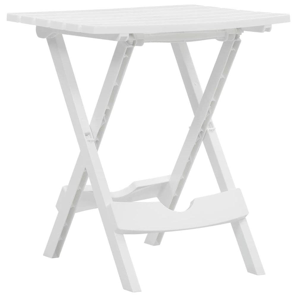 Tuintafel inklapbaar 45,5x38,5x50 cm wit MeubelReus