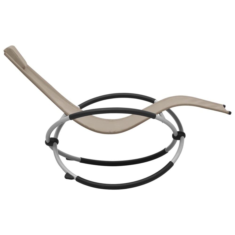 Kinderligbed staal taupe MeubelReus