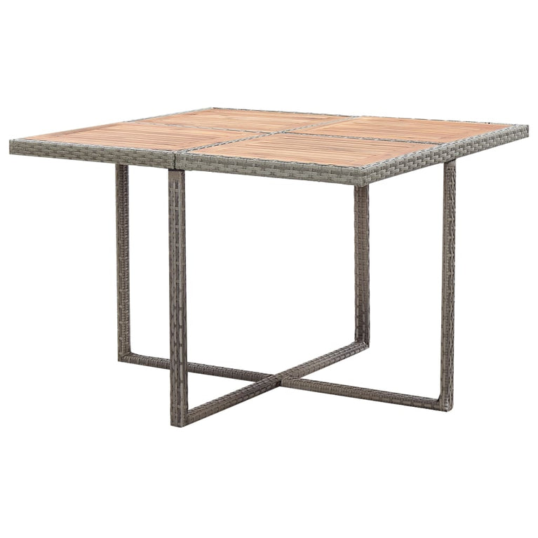 9-delige Tuinset met kussens poly rattan antraciet MeubelReus