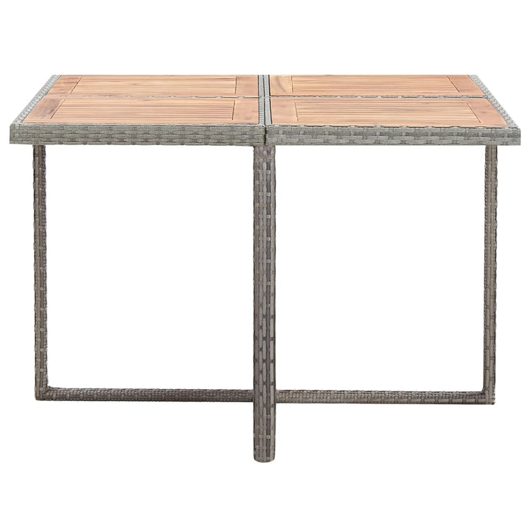 9-delige Tuinset met kussens poly rattan antraciet MeubelReus