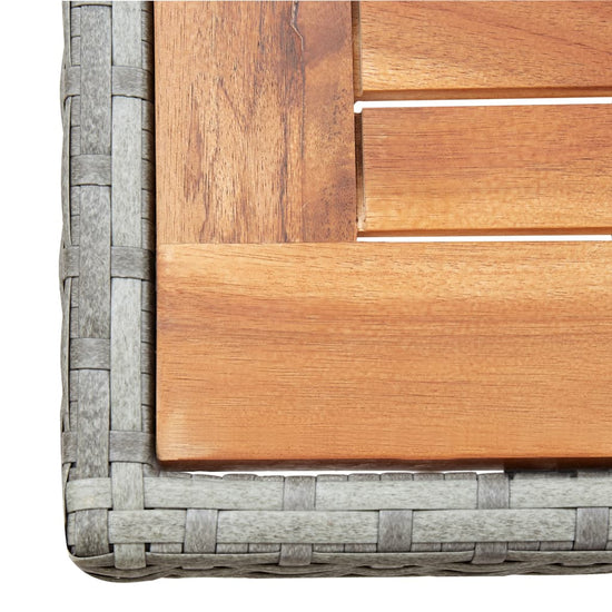 9-delige Tuinset met kussens poly rattan antraciet MeubelReus