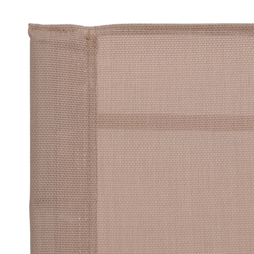 Tuinschommelstoel 95x54x85 cm textileen taupe MeubelReus