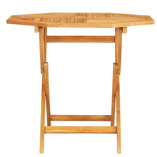 Tuintafel inklapbaar 85x85x76 cm massief teakhout MeubelReus