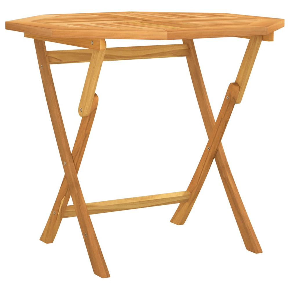 Tuintafel inklapbaar 85x85x76 cm massief teakhout MeubelReus
