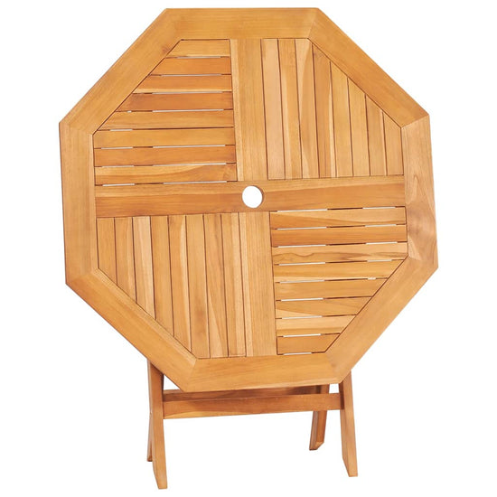 Tuintafel inklapbaar 85x85x76 cm massief teakhout MeubelReus