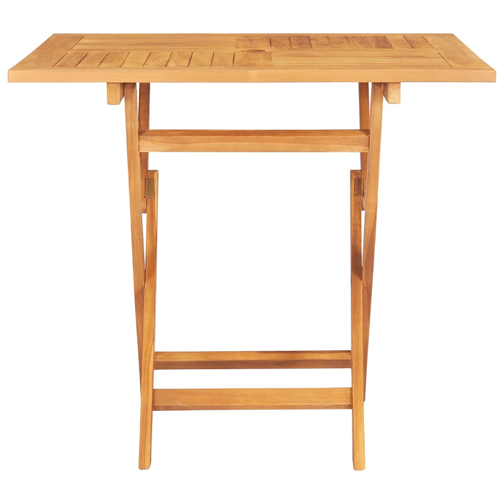 Tuintafel inklapbaar 85x85x76 cm massief teakhout MeubelReus