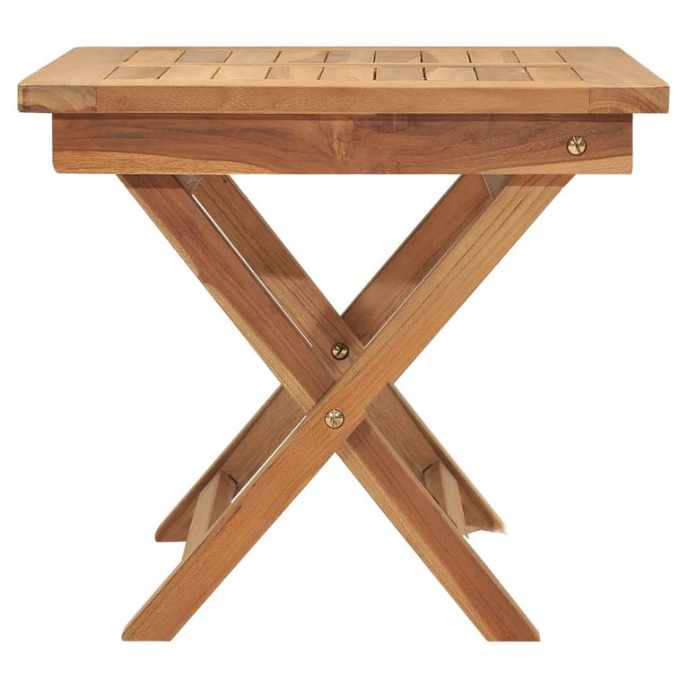 Ligbed met tafel massief teakhout MeubelReus