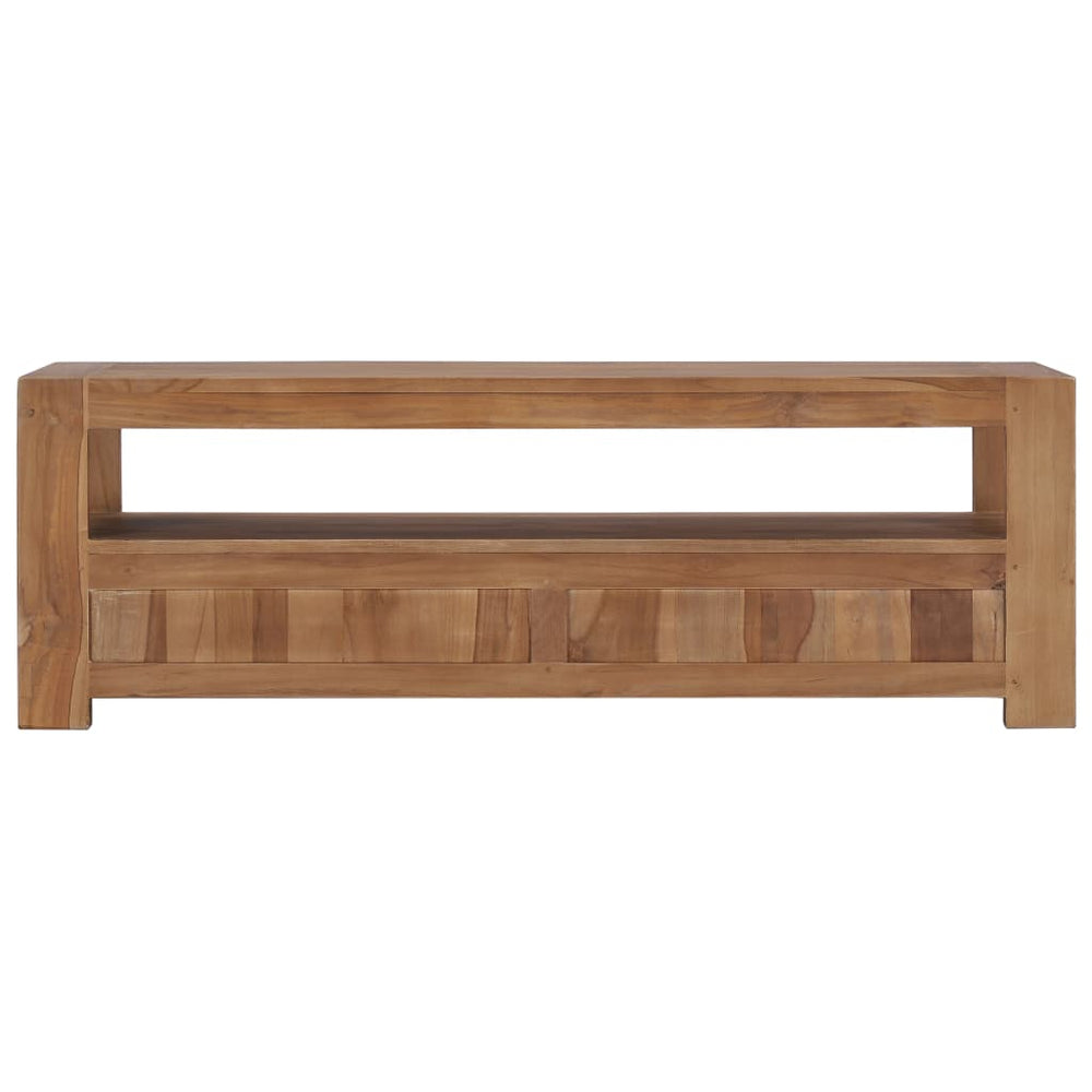 Tv-meubel 120x30x40 cm massief teakhout MeubelReus
