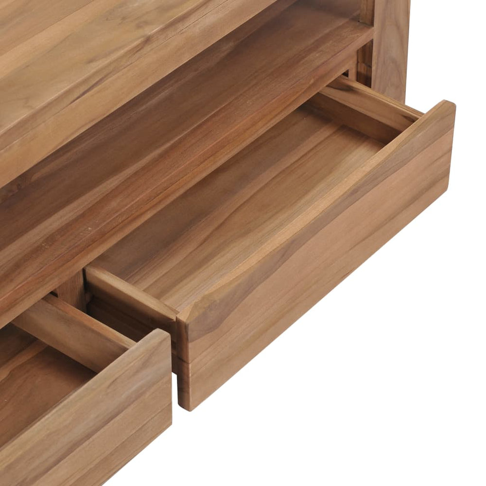 Tv-meubel 120x30x40 cm massief teakhout MeubelReus
