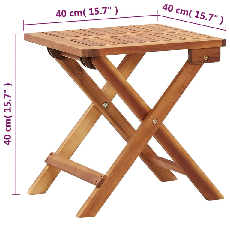 Ligbed met tafel poly rattan en massief acaciahout MeubelReus