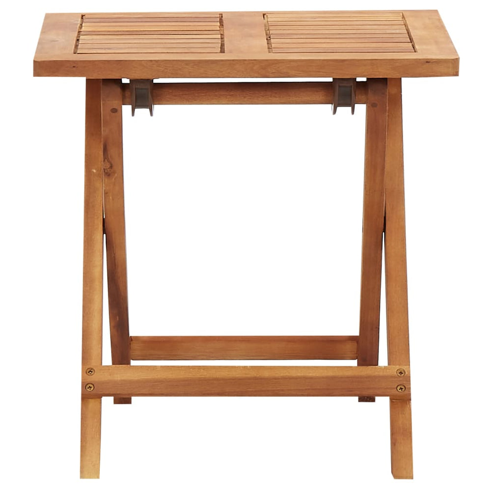 Ligbed met tafel poly rattan en massief acaciahout MeubelReus