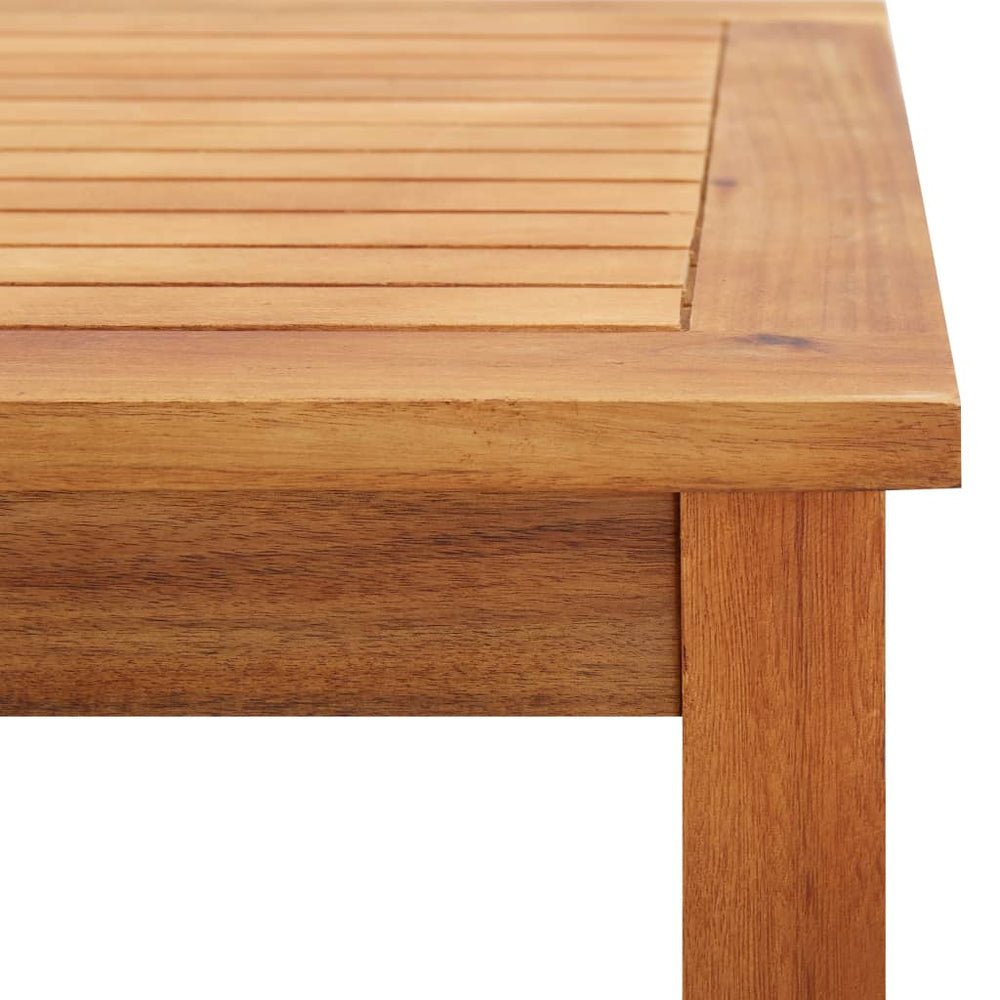 Tuintafel 60x60x36 cm massief acaciahout MeubelReus