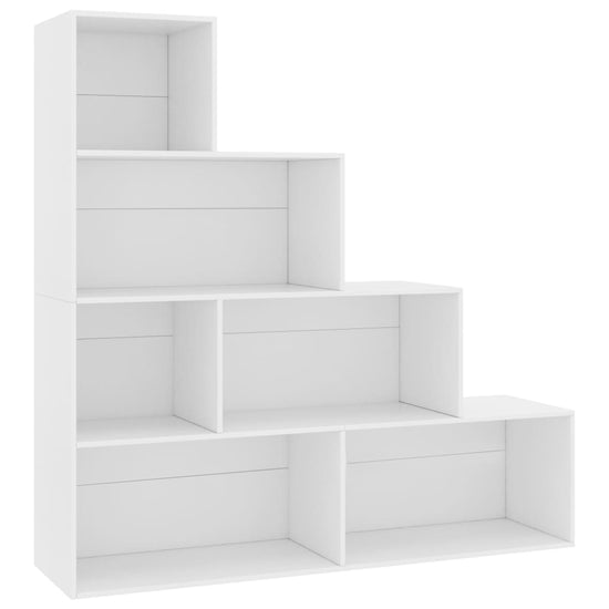 Boekenkast/kamerscherm 155x24x160 cm bewerkt hout wit MeubelReus