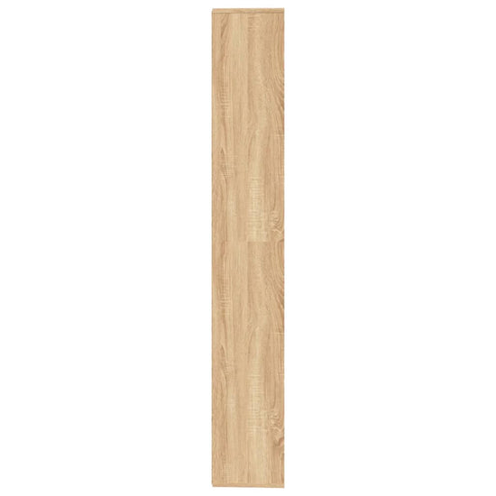 Boekenkast/kamerscherm 155x24x160 cm bewerkt hout sonoma eiken MeubelReus