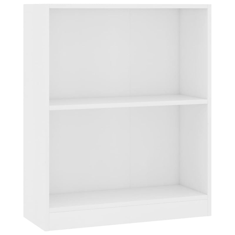 Boekenkast 60x24x74,5 cm bewerkt hout wit MeubelReus