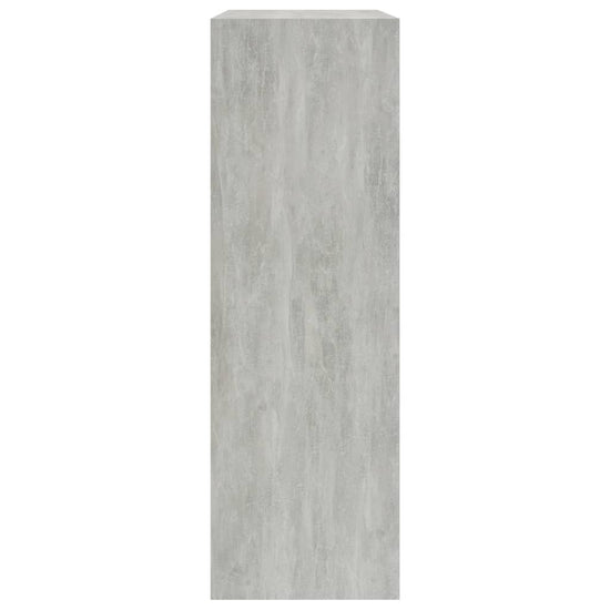 Boekenkast 60x24x74,5 cm bewerkt hout betongrijs MeubelReus