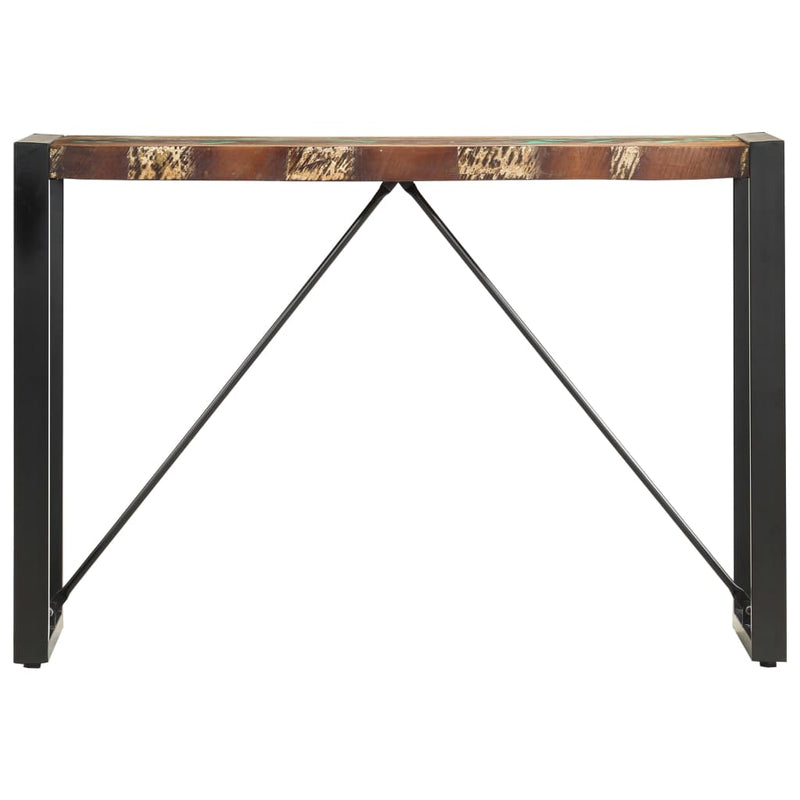 Wandtafel 110x35x76 cm massief gerecycled hout MeubelReus