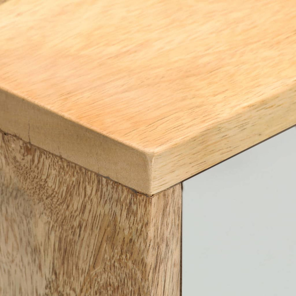 Tv-meubel 110x35x48 cm massief mangohout MeubelReus