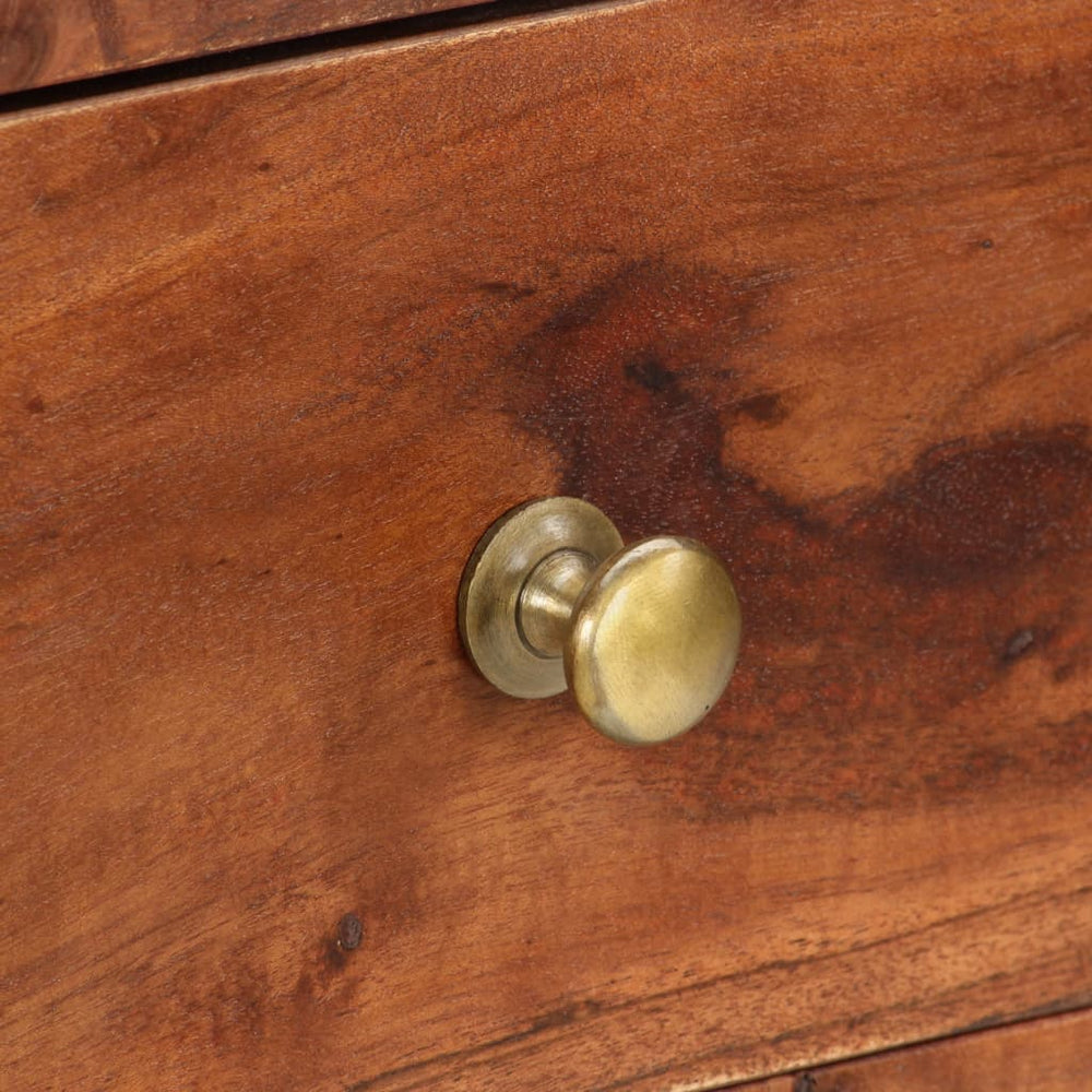 Wandtafel 100x35x76 cm massief acaciahout MeubelReus