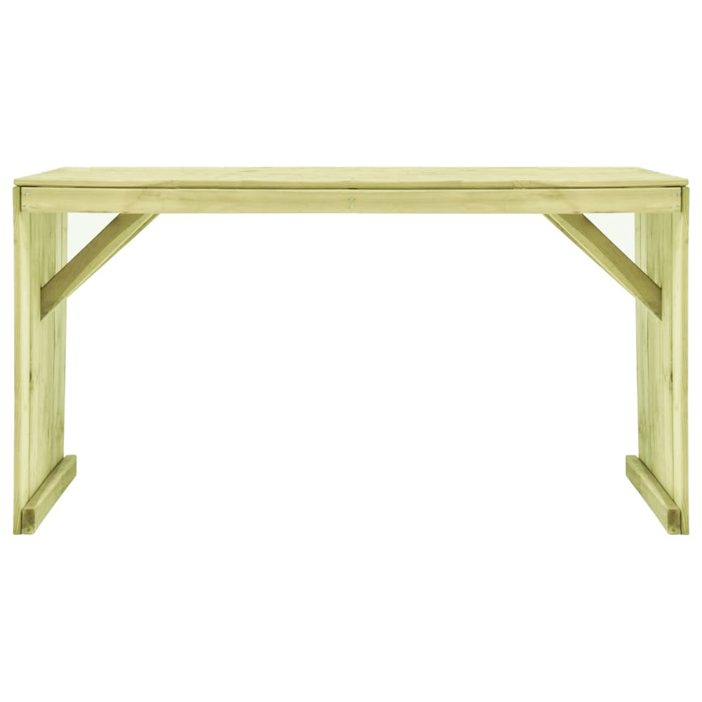 Tuintafel 150x87x80 cm geïmpregneerd grenenhout MeubelReus