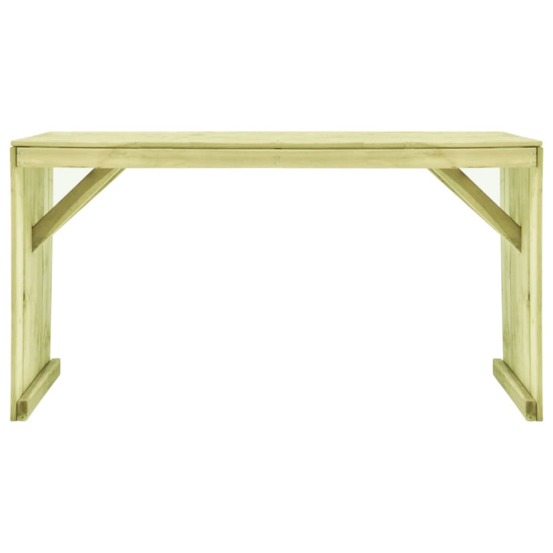 Tuintafel 150x87x80 cm geïmpregneerd grenenhout MeubelReus