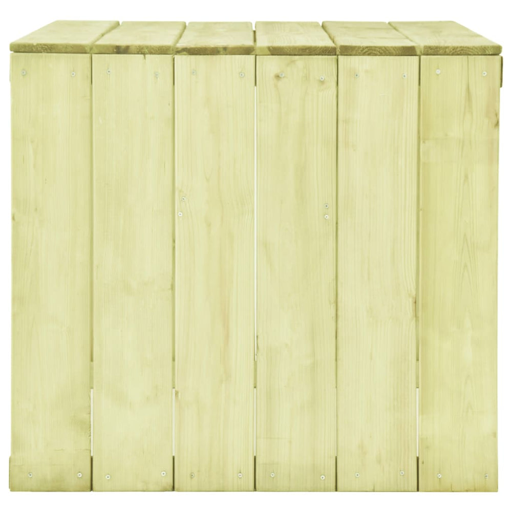 Tuintafel 150x87x80 cm geïmpregneerd grenenhout MeubelReus