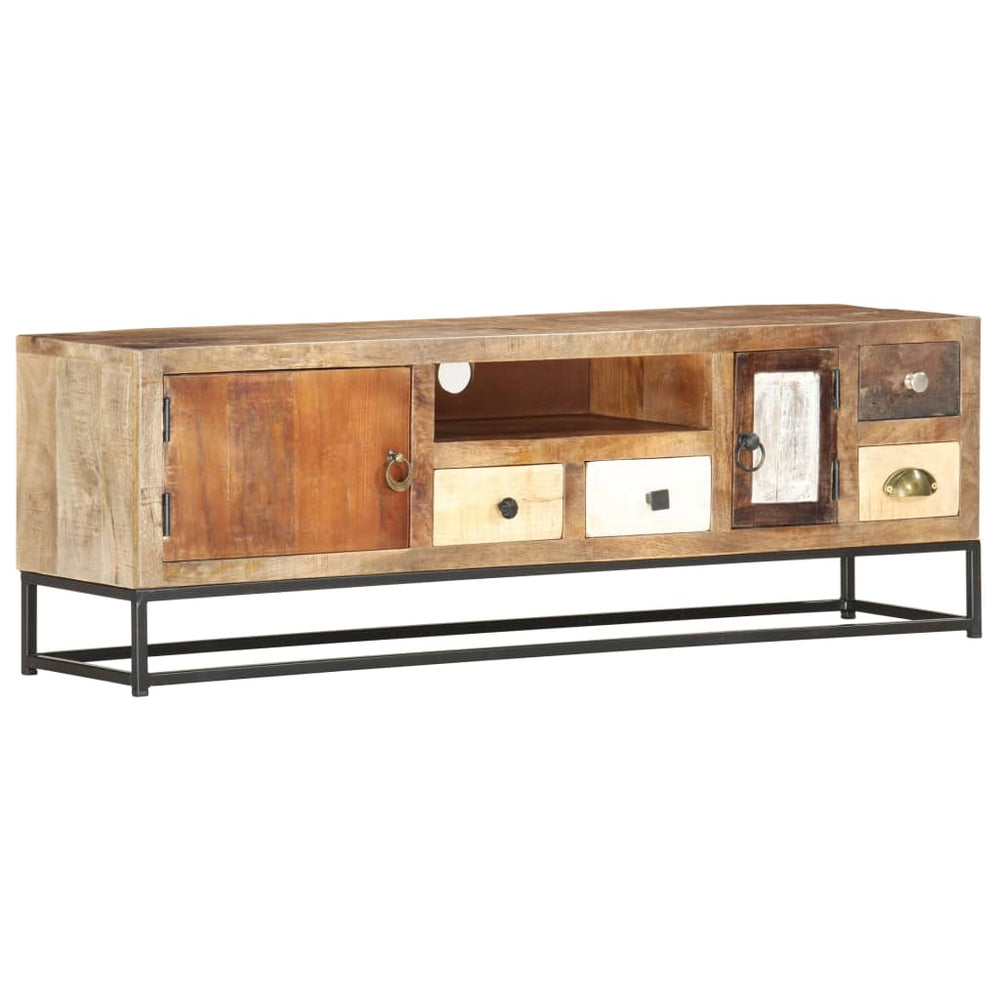 Tv-meubel 120x30x40 cm massief gerecycled hout MeubelReus