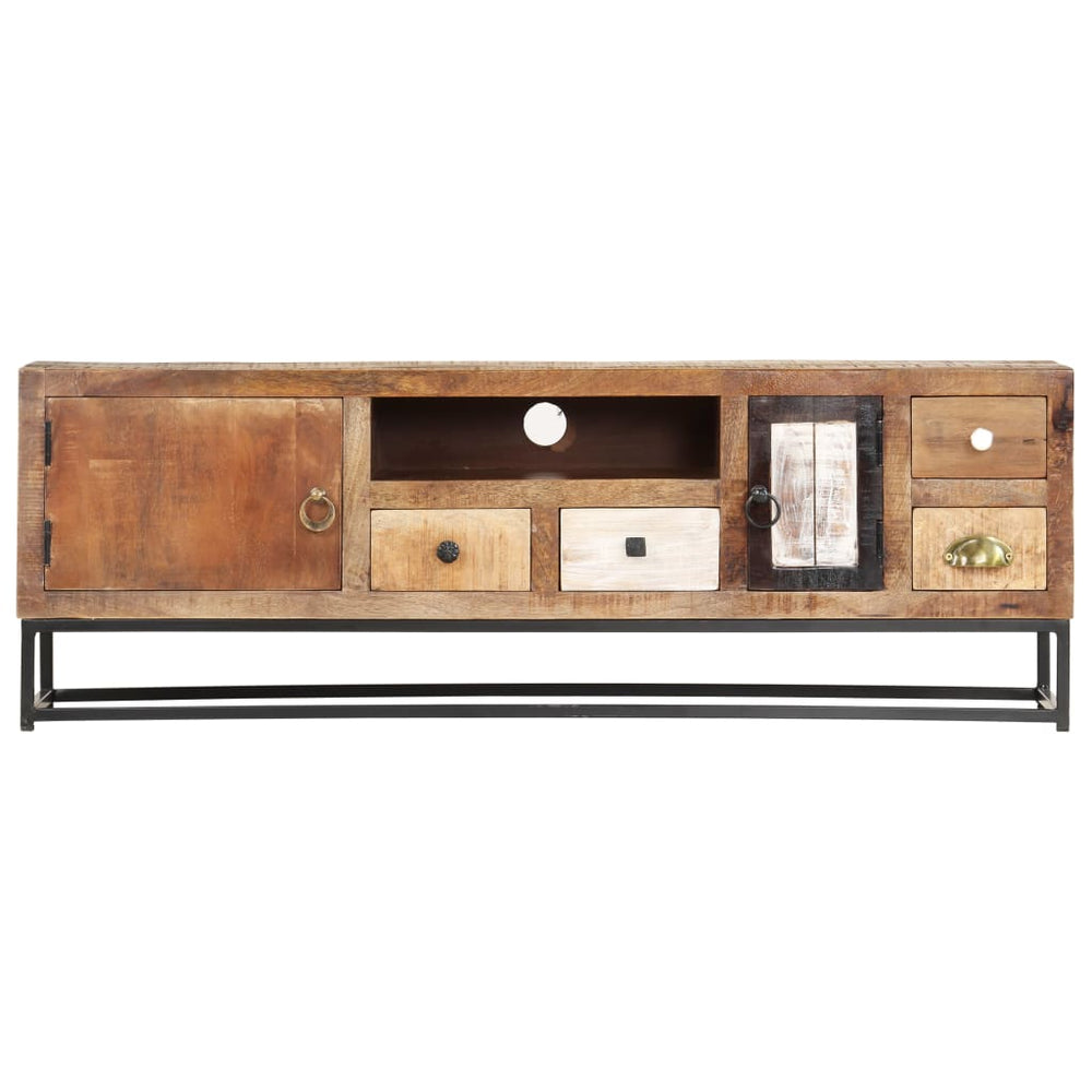 Tv-meubel 120x30x40 cm massief gerecycled hout MeubelReus